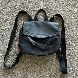 Black Mini Backpack